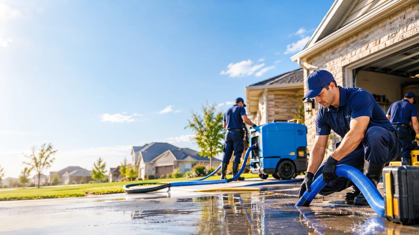 Sewage Backup Cleanup in Industry, TX near me